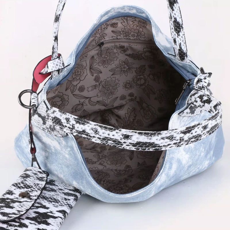 accessoire mode sac a main bleu femme