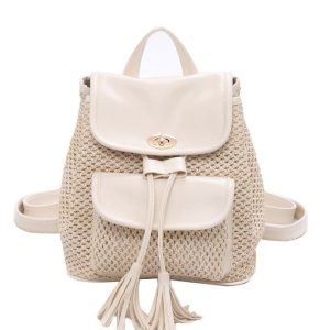 mini sac à dos tissé