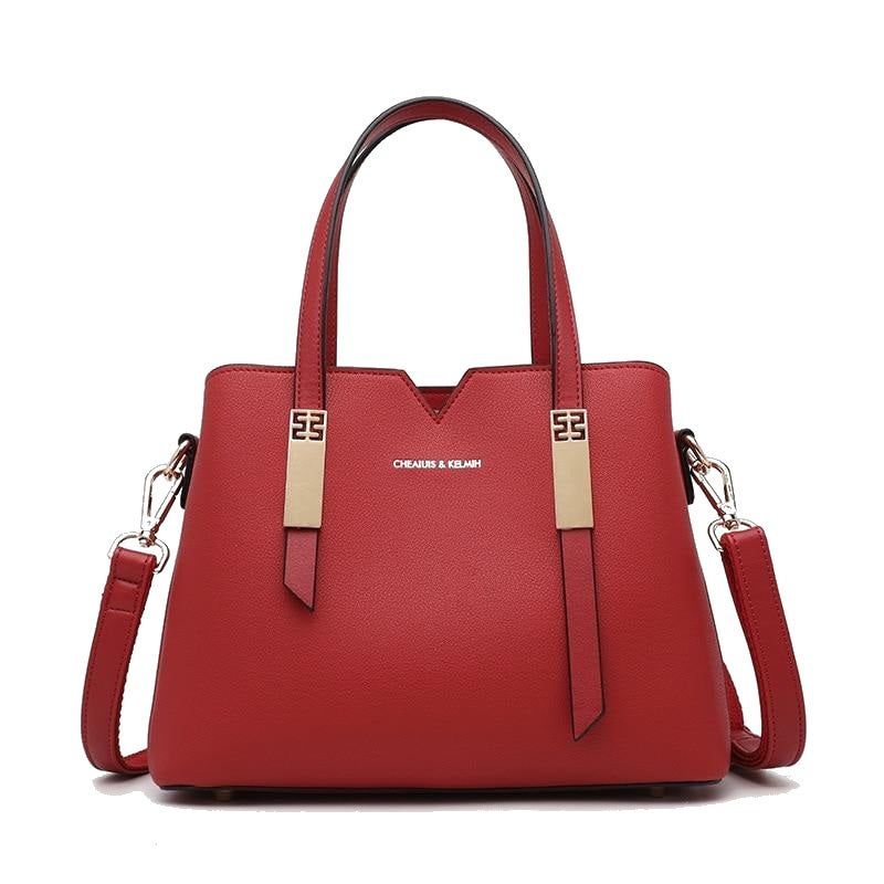 petit sac à main rouge