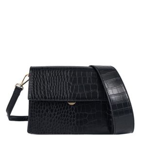 petit sac bandoulière style crocodile