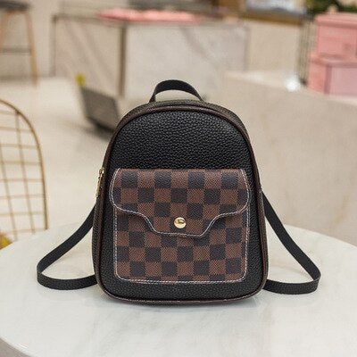 sac à dos femme en matériau synthétique