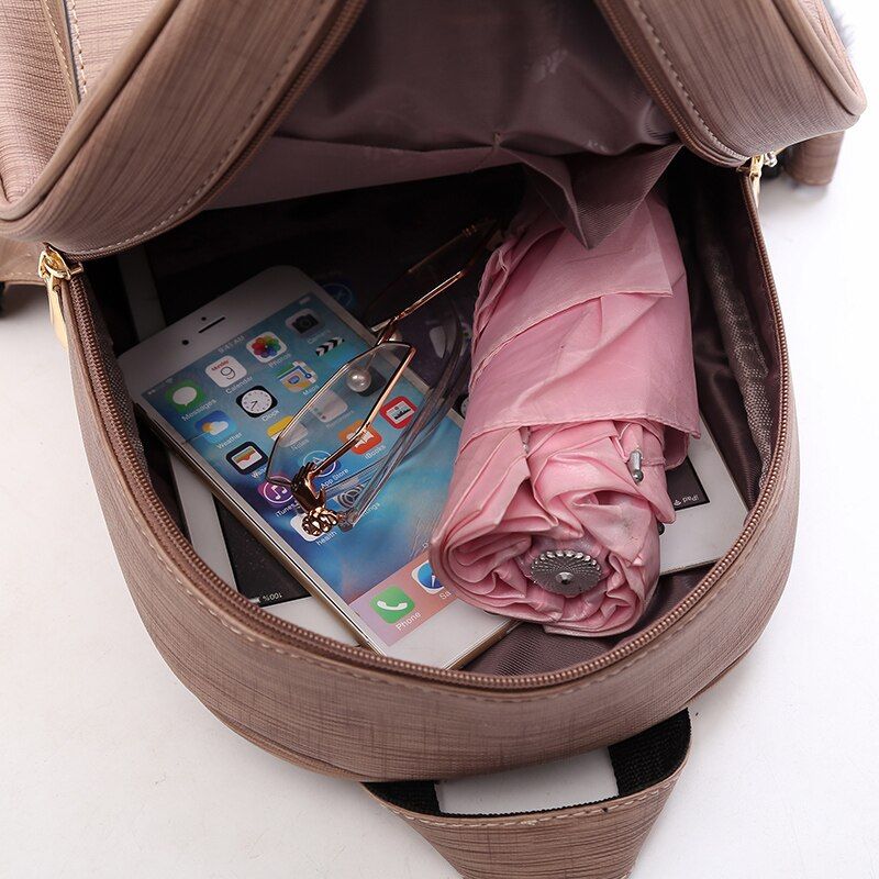 sac à dos femme tendance trois pièces