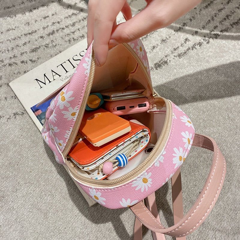 sac à dos mode femme avec fleurs