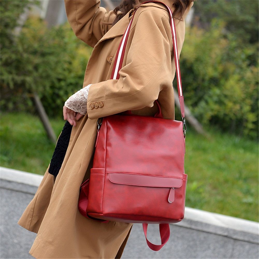 sac à dos vintage en tissu