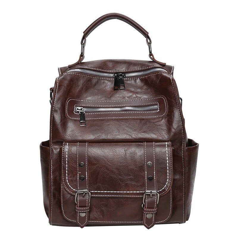 sac à dos vintage femme en cuir