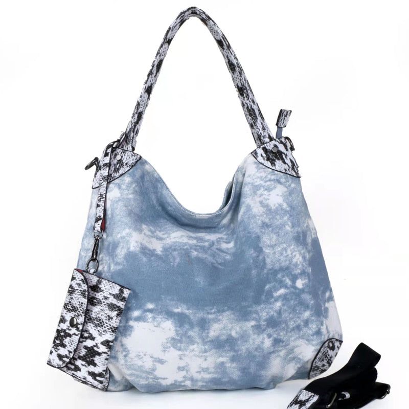 sac a main bleu femme souple