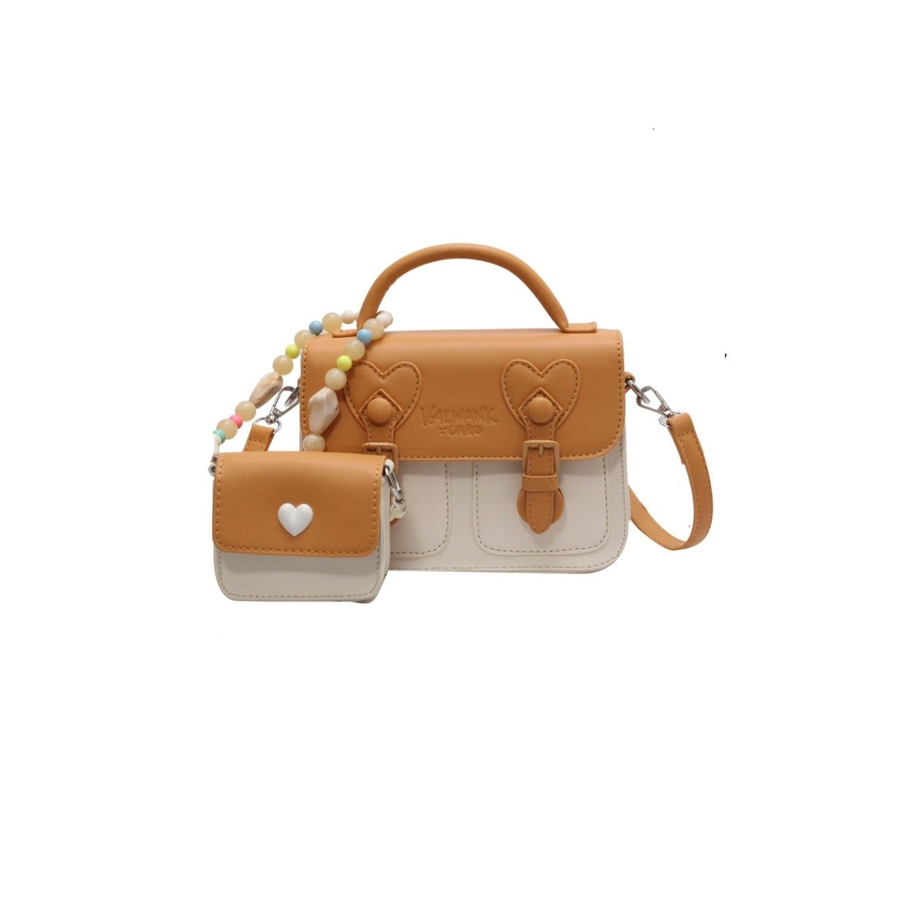sac a main cartable femme marron