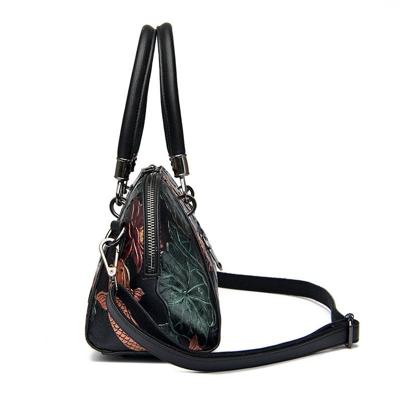 sac à main élégant noir printemps