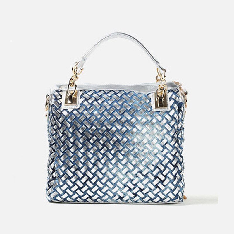 sac à main en denim strass femme