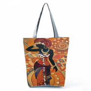 sac a main femme avec dessin de femmes