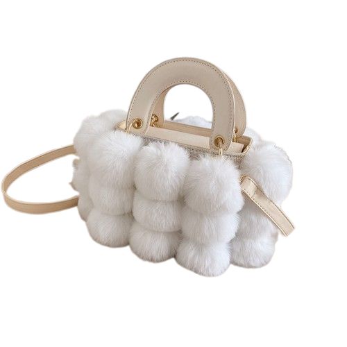 sac a main femme avec pompon