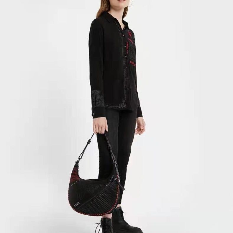 sac a main femme chic noir