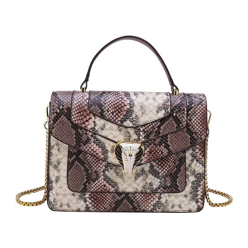 sac a main femme cuir serpent