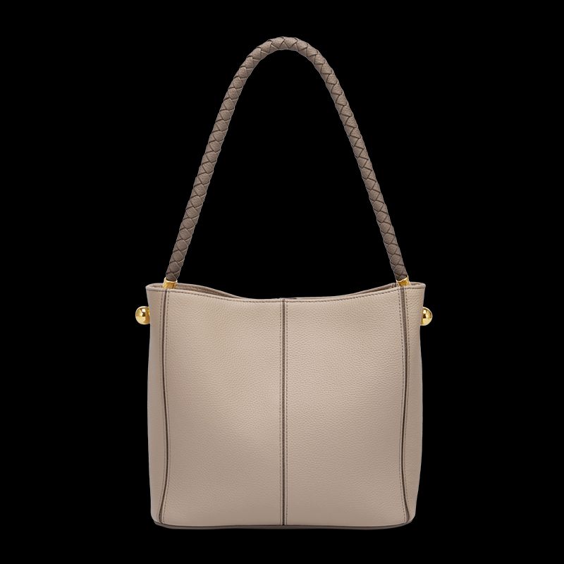 sac a main femme en cuir gris