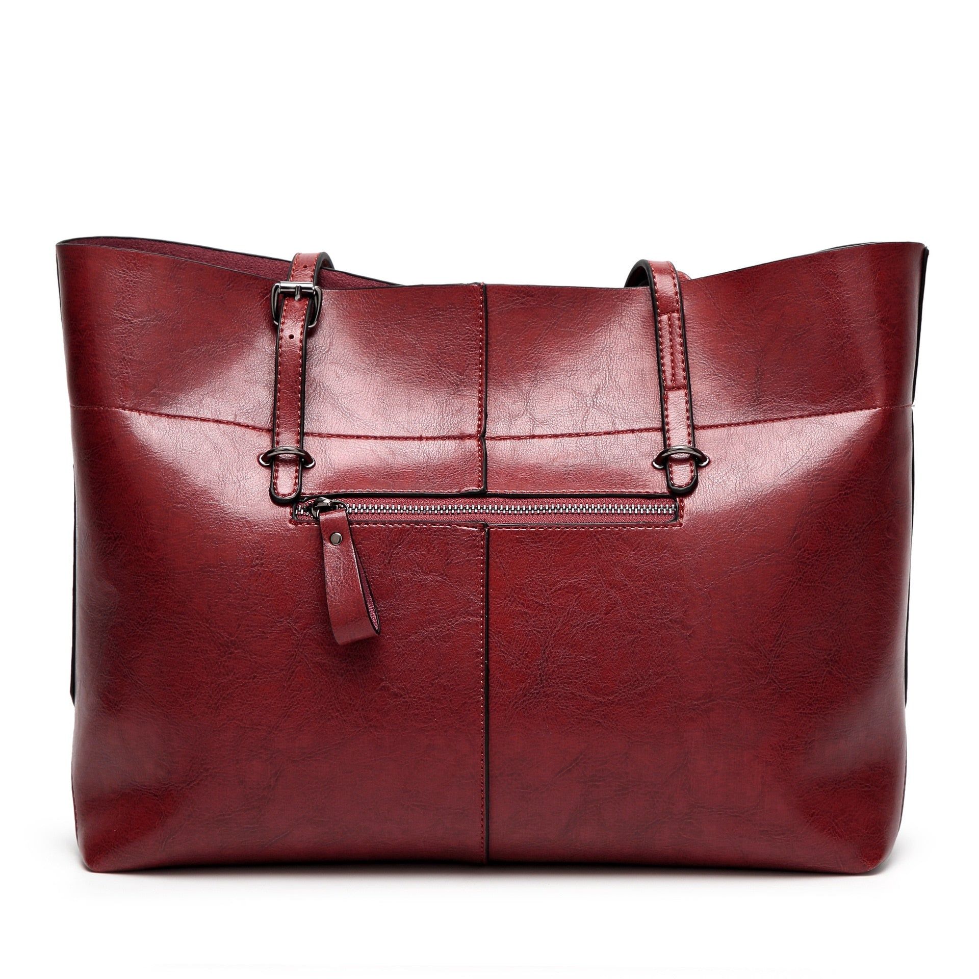 sac à main femme en simili cuir bordeaux
