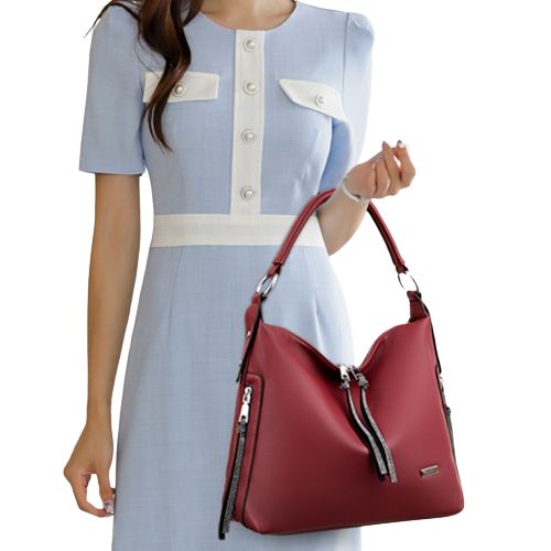 sac à main femme idéal pour les sorties avec fermeture éclair