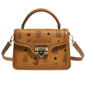 sac a main femme marron cuir