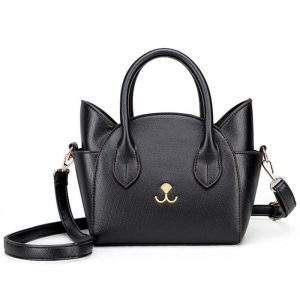 sac a main femme motif chat