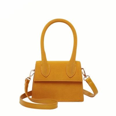 sac a main femme pas cher moutarde