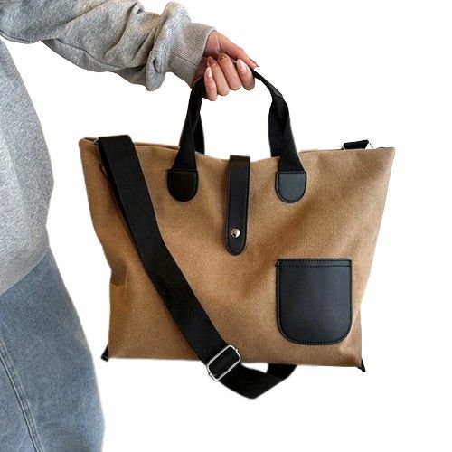 sac a main femme pratique avec poche exterieure