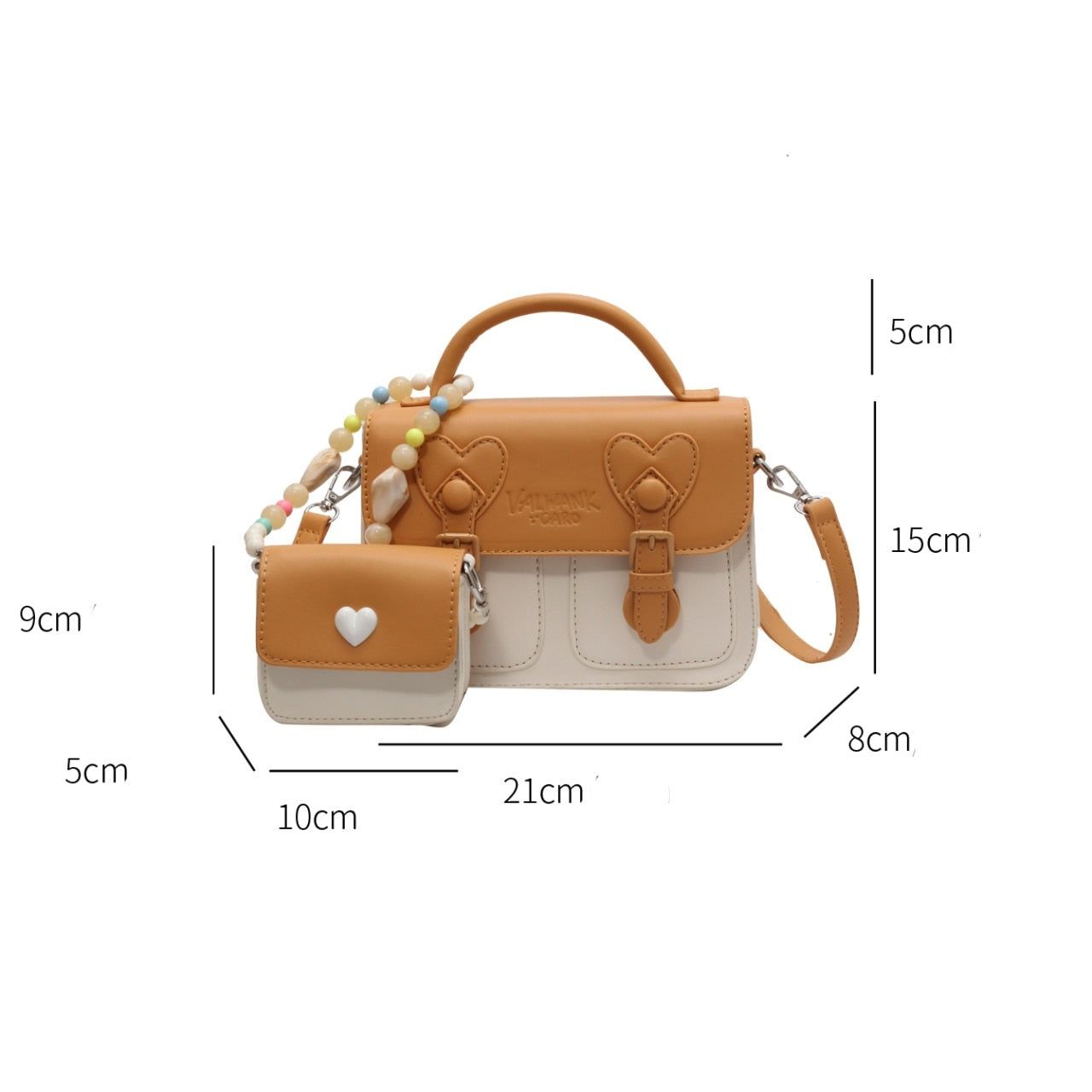 sac a main marron femme style cartable