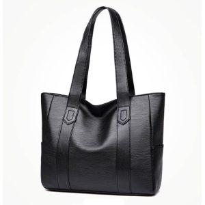 sac a main noir vintage femme