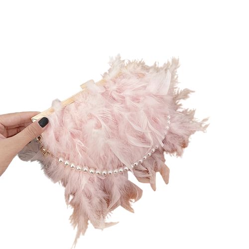 sac a main plume élégant