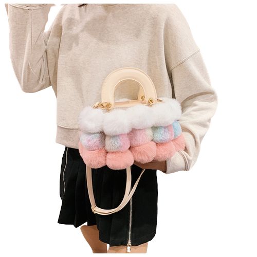 sac a main pompon tendance