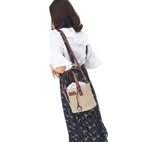 sac à main tendance bi matière pour femmes