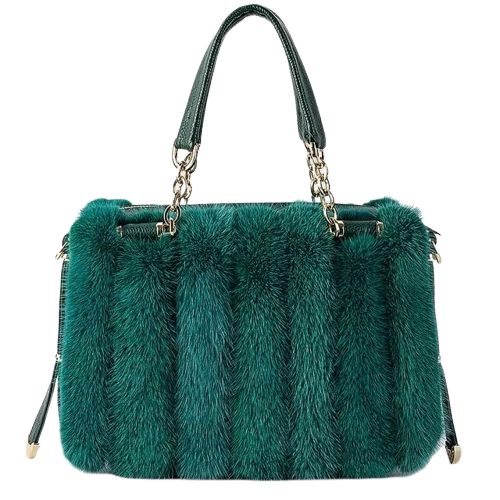 sac à main tendance femme fausse fourrure