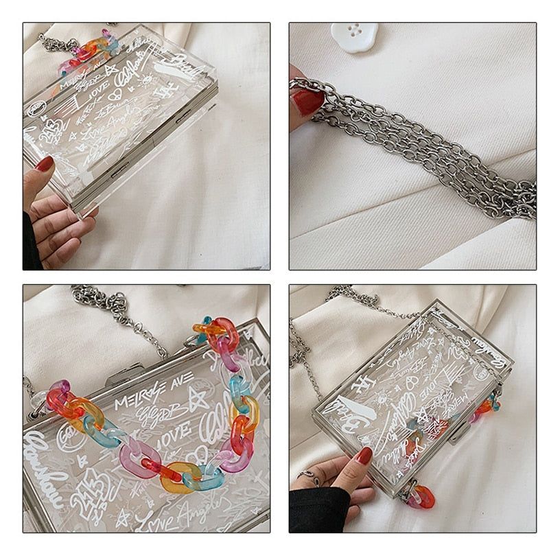 sac à main transparent pour femme
