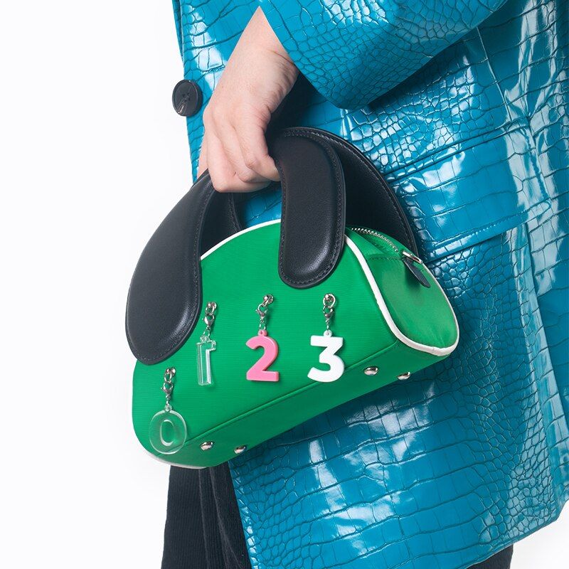 sac a main vert original pour femme