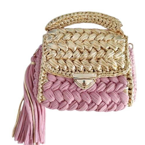 sac a mains femme tresse