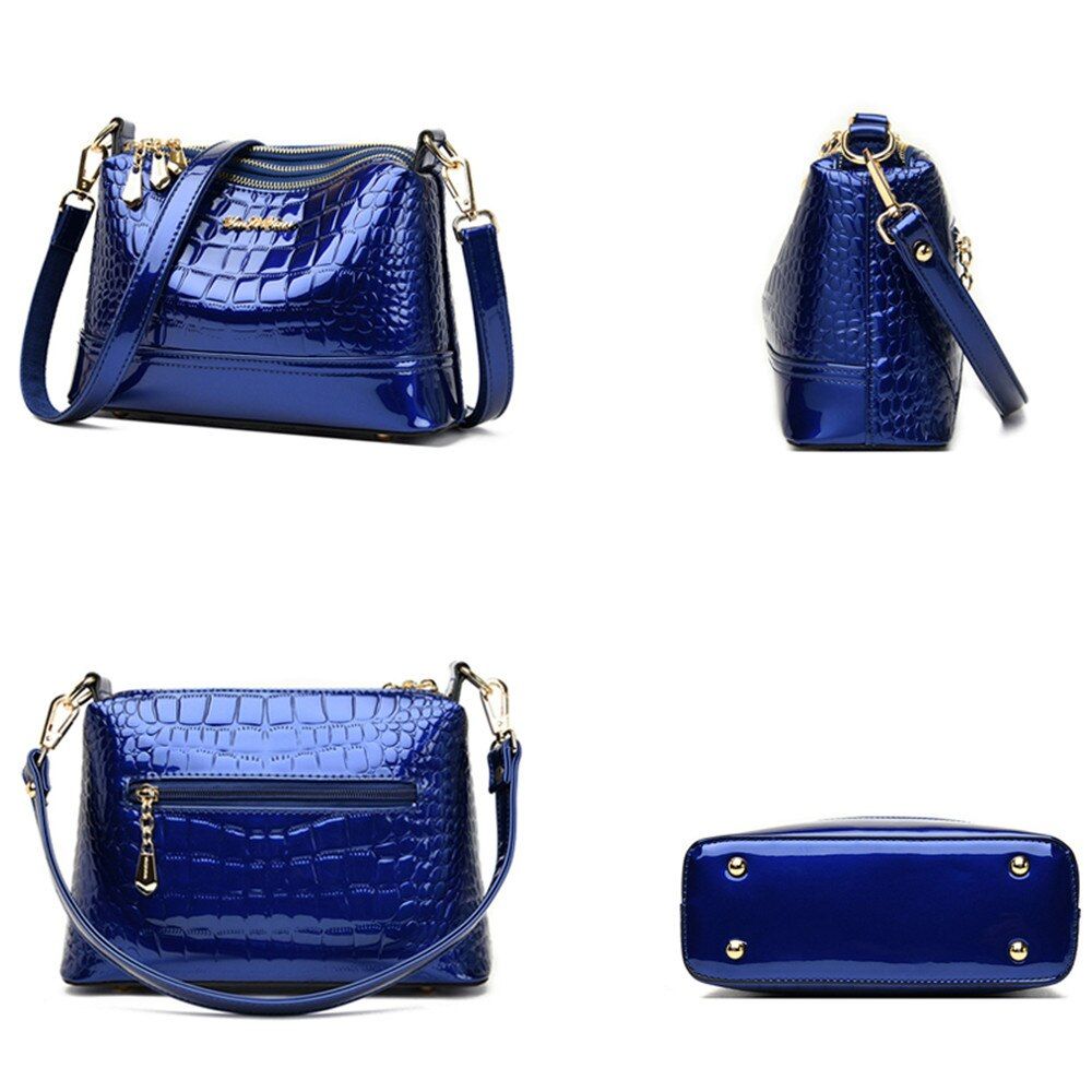 sac bandoulière tendance en vernis