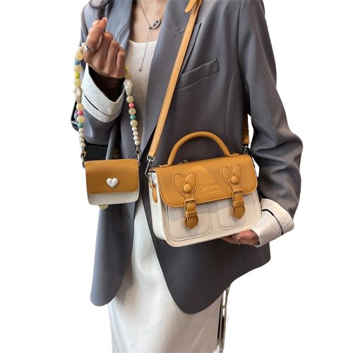 sac cartable marron pour femme