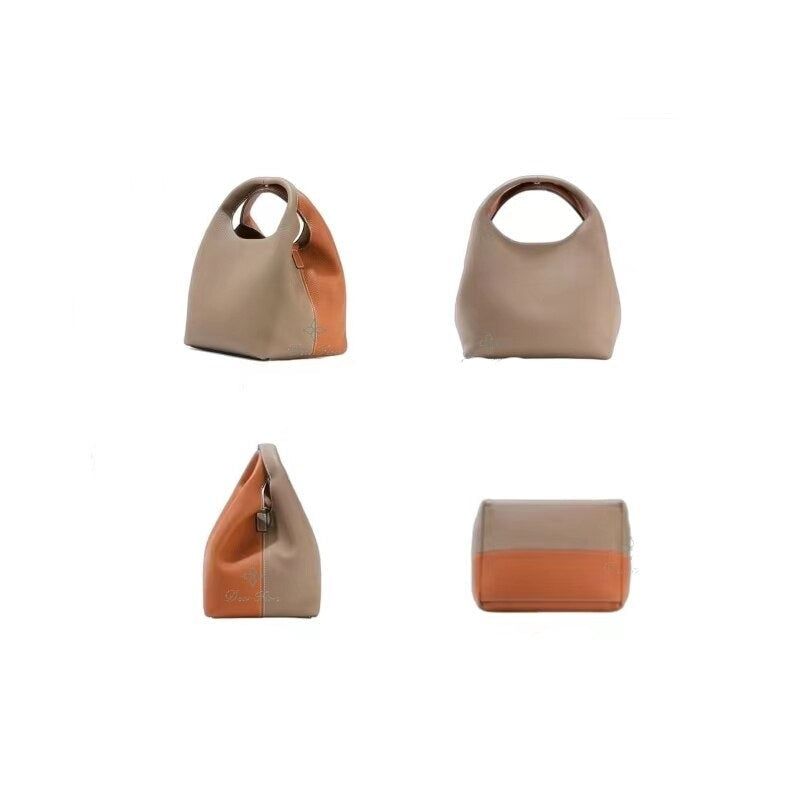 sac en cuir marron pour femme