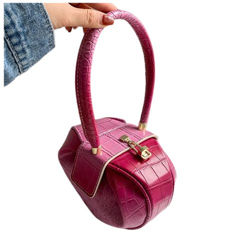 sac femme arrondi en cuir