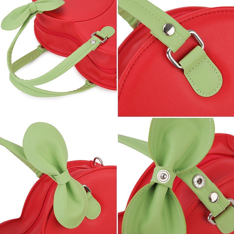 sac femme rond en cuir