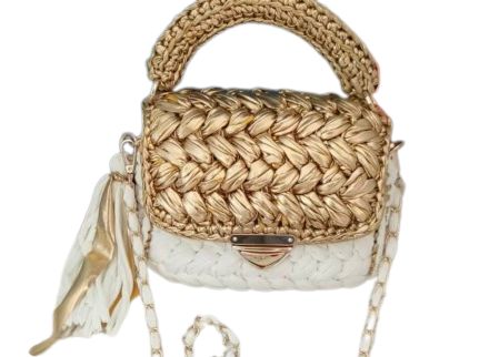 sac femme tressé chic
