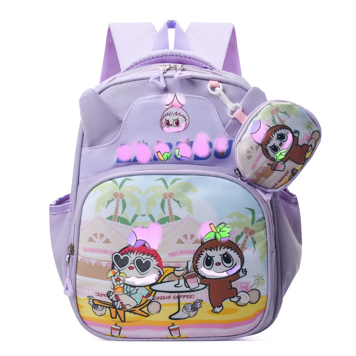 sac à dos avec porte-monnaie pour enfants