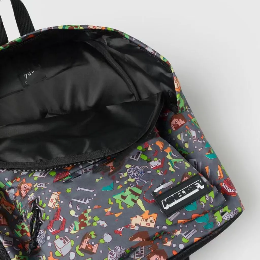 sac à dos d'école motif dessin animé