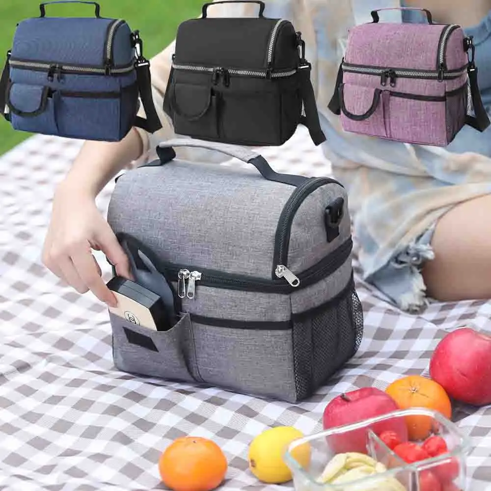 sac thermique double couche rangement