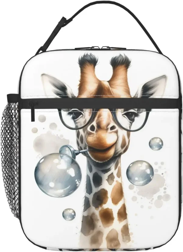 Sacs cadeaux - TSI - Lot de 12 - Motifs zèbre/girafe