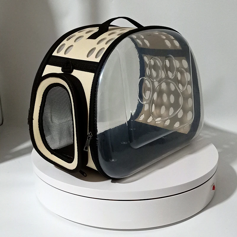 sac PVC transparent pour chat