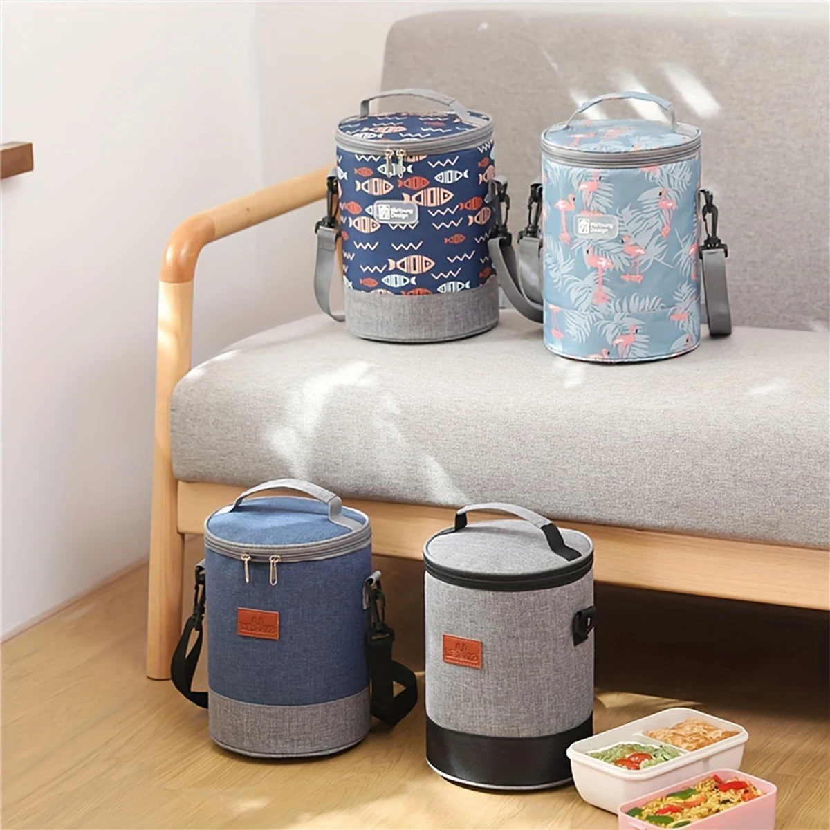 sac à lunch rond isotherme